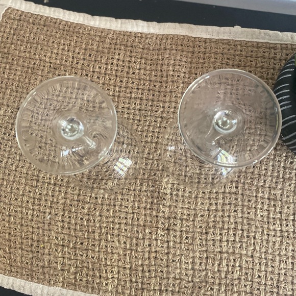 SET OF 2 GERMAN VINTAGE CRYSTAL WINE GLASSES - Picture 6 of 9